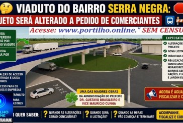 👉🏻🤔🫵🏻🛑🚦🚏🚧🍀 Viaduto do Bairro Serra Negra: projeto será alterado a pedido de comerciantes