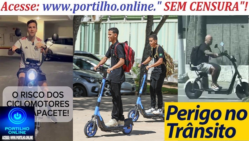 👉🚧🛑🚦🚔🤔😱🧐🗣🚑PERIGO!!!🚨 ALERTA EM PATROCÍNIO: MENORES EM CICLOMOTORES, PATINETES E MOTINHAS ELÉTRICAS NA CONTRAMÃO COLOCAM VIDAS EM RISCO