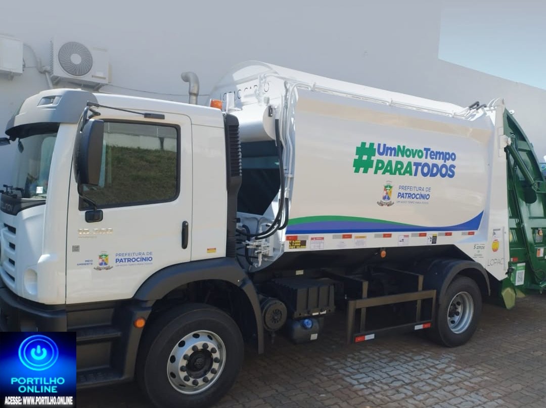👉🏻🫵🏻👍🏻🙌🏻👏🏻🗑️Patrocínio amplia estrutura da limpeza urbana com novos caminhões e novo cronograma de coleta