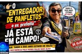 👉🏻🗣️🫣😱🤔🐭 Dois textos sarcasmo 🐀🐁👽 O “ENTREGADOR DE PANFLETO” JÁ ESTÁ EM CAMPANHA