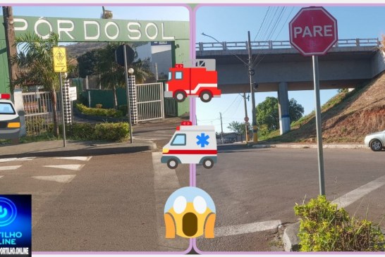 👉🏻🗣️🚔🚒🚑😱🚨🚧🛑🚦Acidente no Condomínio por do sol ☀️. Portilho será que vc poderia postar pra mim  Boa noite