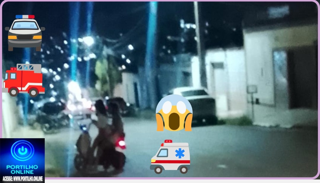 👉🏻🚒🚑🚨😱🐔👀🫵🏻🚔Boa noite Portilho. Crianças de dois anos é atropelada por motinha eletrônica.