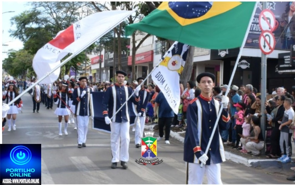 👉🏻🙌🏻👍🏻 Notícias 🗞️ da PMP👏🏻👀🎺🪘🥁Desfile Cívico Estudantil de 7 de Setembro reúne cerca de 2.500 participantes em Patrocínio