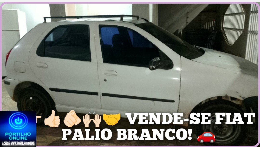 👉🏻👍🏻🫵🏻🙌🏻🤝 VENDE-SE FIAT PALIO BRANCO! 🚗