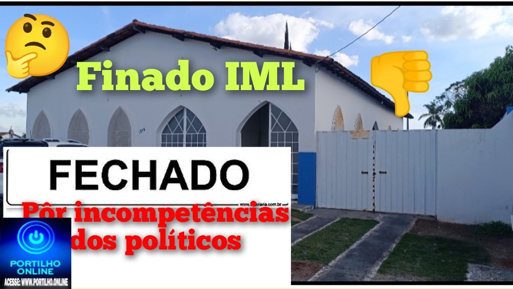 👉🏻😤🤔Ludo! O IML também morreu!🫵🏻🚔🚒🚑🗣️🫵🏻👎🏻⚰️😡 REVOLTA! IML DE PATROCÍNIO ESTÁ FECHADO HÁ MAIS DE DOIS MESES E FAMILIARES COBRAM PROVIDÊNCIAS