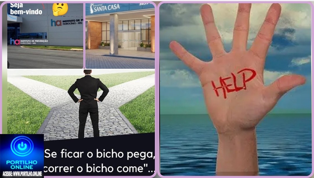 🫵🏻 HOSPITAL DE CANCER 🐘 $ANTA CA$A. 👿🚨🩺🩻🩸💊🧬💉🚑🩼😥 Portilho,”Portilho a população tá com medo de ir pra Santa Casa”