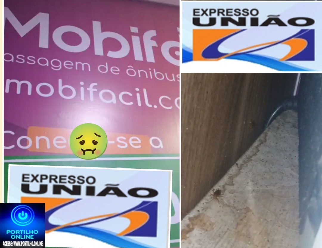 👉🏻🫵🏻🪳🤮😤🪳🚌 Expresso União. Boa noite! Olha aí a ” sala vip do expresso União” na rodoviária de Uberlândia barata 🪳 🪳 🤮 🤢 🤮🕷️🪳