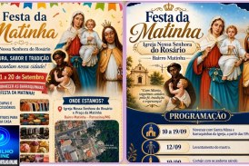 👉🏻👏🏻🙌🏻🎊🎉👍🏻⛪🕍Festa da Matinha reúne fé, tradição e cultura em homenagem a Nossa Senhora do Rosário