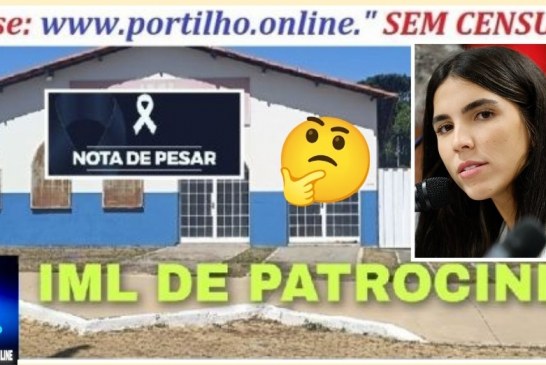 👉🏻😱🤔🚨🚑⚰️🚔🕯️NOTA DE ESCLARECIMENTO SOBRE O IML DE PATROCÍNIO