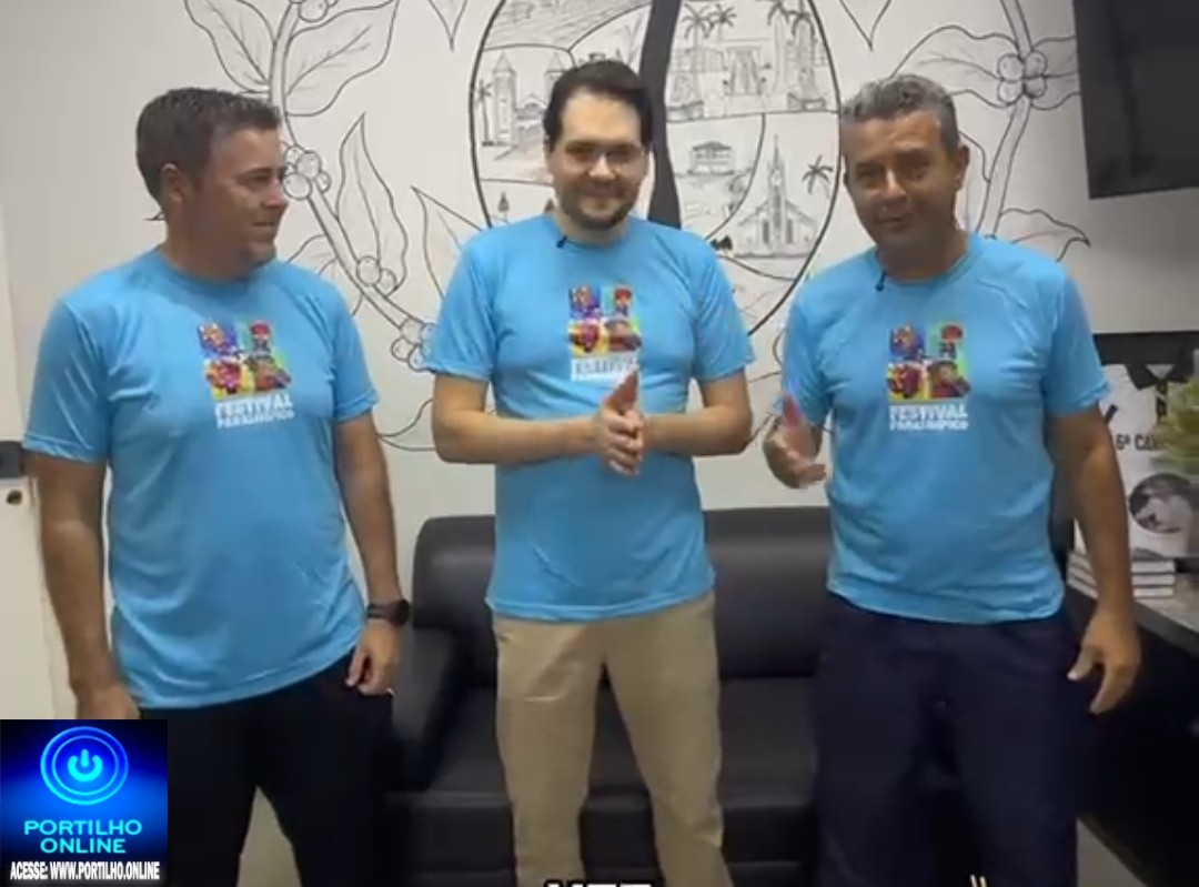 👉🏻👏🏻🤝👍🏻🦽🩼🚧⚽🏀Festival Paralímpico acontece neste sábado em Patrocínio; população é convidada a prestigiar