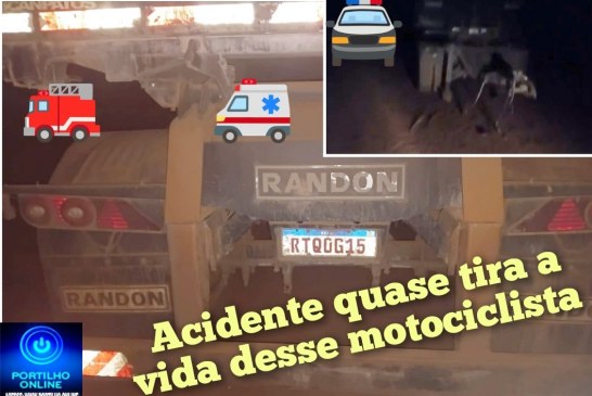 👉🏻🚨🚑😱🛣️🚔🚒 CARRETEIRO ABANDONA CARRETA BITREM SEM SINALIZAÇÃO E MOTOCICLISTA FICA FERIDO EM GRAVE ACIDENTE! ⚠️🏍️