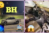 👉🏻🗣️🚨🚔🤔🫵🏻👽👀🔍🔎BH. Portilho da um pulo no supermercado BH caminhonete 🛻 sendo depenada fundos do mercado    BH