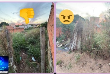 👉🏻😱😤🚨🗑🌿 LOTE ABANDONADO! MORADORES RECLAMAM DE LIXO E MATO ALTO NO BAIRRO IPIRANGA