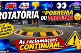 👉🏻🚦🚒🚑👎🏻🗣️👀Rotatória ” pobrema ou problema 🫣🚓🤔”. As reclamações continuam…