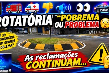 👉🏻🚦🚒🚑👎🏻🗣️👀Rotatória ” pobrema ou problema 🫣🚓🤔”. As reclamações continuam…