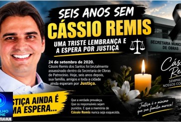 👉😞🖤 😢😞🕯⚰SEIS ANOS SEM CÁSSIO REMIS: UMA TRISTE LEMBRANÇA E A ESPERA POR JUSTIÇA ⚖