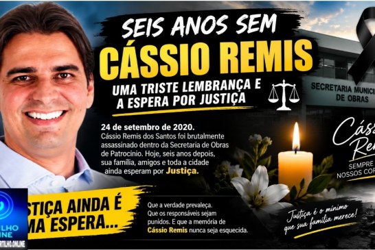 👉😞🖤 😢😞🕯⚰SEIS ANOS SEM CÁSSIO REMIS: UMA TRISTE LEMBRANÇA E A ESPERA POR JUSTIÇA ⚖