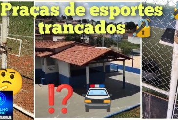 👉🏻🤔🚔🚨🗣️🫵🏻🚧🔒🔏Quadra de esportes (🔏trancadas🔏). O prefeito tá sabendo disso! Bairro morada nova 