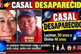 🚔🚨👀😱 Mistério!!👉🕵🔎🚓🕵️‍♀️CASAL DESAPARECIDO CASAL ! Lucimar, 50 anos e Divino 46 anos ⚰🕯🙏😳😱🚨🚒🚑-