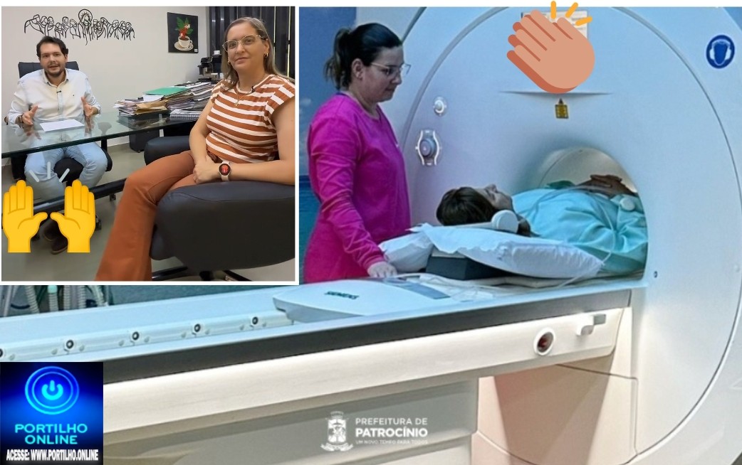 👉🏻🫵🏻👍🏻👏🏻🗞️ Notícias da prefeitura municipal…Governo Municipal amplia oferta de exames e prevê zerar filas de tomografia e ressonância