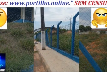 👉🏻🫵🏻😱🌿🚨 PORTILHO, OLHA O MATAGAL NESTA ESCOLA NO BAIRRO SERRA NEGRA!