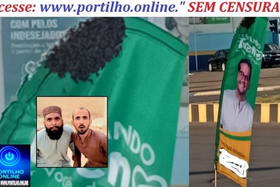 🐝😱👉🏻 CANDIDATO “FERROADA”! 🐝🐝 ENXAME DE ABELHAS “APODEROU-SE” DA BANDEIROLA DO CANDIDATO! 😂🫣