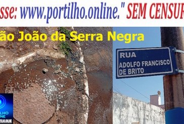 🚨🤢 ESGOTO A CÉU ABERTO! MORADORES DE SÃO JOÃO DA SERRA NEGRA PEDEM DESENTUPIMENTO DE BUEIRO “BAFÃO”😠👎🤢🤮💩😷