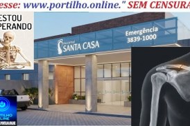 🫵🏻 SANTA CASA.⚖👿🚨🩺🩻🩸💊🧬💉🚑🩼😥Bom dia Portilho, queria muito sua ajuda meu marido caiu em casa e quebrou o ombro.