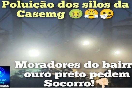👉🏻🤧🤢😷🗣️🚨🚑👎🏻😤Poluição da casemg do bairro ouro preto.