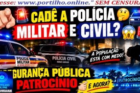 👉🏻😱🚨🚔 CADÊ A POLÍCIA? A POPULAÇÃO ESTÁ COM MEDO! 😡😤  🫵 INSEGURANÇA PÚBLICA ASSUSTA PATROCÍNIO!  ATÉ QUANDO