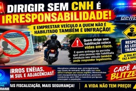 🚨🚔⚠️ DIRIGIR SEM CNH É IRRESPONSABILIDADE! E EMPRESTAR VEÍCULO A QUEM NÃO É HABILITADO TAMBÉM É INFRAÇÃO! 🚧🏍️🚨