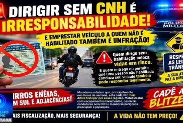 🚨🚔⚠️ DIRIGIR SEM CNH É IRRESPONSABILIDADE! E EMPRESTAR VEÍCULO A QUEM NÃO É HABILITADO TAMBÉM É INFRAÇÃO! 🚧🏍️🚨