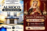 👉👏🙌🙏🍽🍴ALMOÇO BENEFICENTE!!! Dia 18/10/26 em prol DA COMUNIDADE SANTA EDWIGES🎉🎇