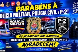 👉🏻👍⚖🚨👊🚔👏🏻 PARABÉNS À POLÍCIA MILITAR, POLÍCIA CIVIL E P-2! 👏🏻🚔 Os moradores agradecem pela ação contra o tráfico de drogas