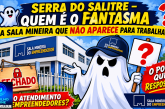 👉📢🚨👻 SERRA DO SALITRE – QUEM É O FANTASMA 👻 DA SALA MINEIRA QUE NÃO APARECE PARA TRABALHAR
