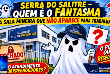 👉📢🚨👻 SERRA DO SALITRE – QUEM É O FANTASMA 👻 DA SALA MINEIRA QUE NÃO APARECE PARA TRABALHAR