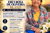 👉 LUTO 😱😭😪⚰🕯😪 NOTA DE FALECIMENTO. FUNERÁRIA FREDERICO OZANAM INFORMA….👉🏻😱😥😓Faleceu em Patrocínio- a Srª: ERCI ROSA DE OLIVEIRA  84 ANOs