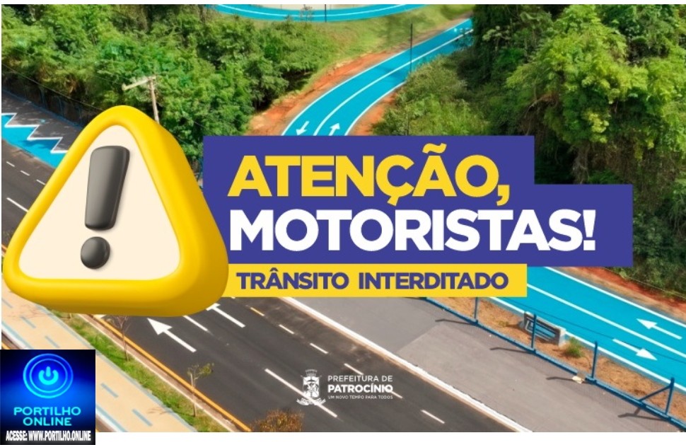 👉🏻🚧📣👍🏻👏🏻 Notícias da prefeitura municipal…Avenida João Furtado de Oliveira será interditada para inauguração das melhorias do Parque da Matinha