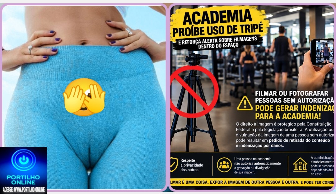👉😱💞💋🫵✍ Academia capo de fucas informa 💪💊💉📢🚨🏋🏋🤸🏋 🚨 ACADEMIA PROÍBE USO DE TRIPÉ E REFORÇA ALERTA SOBRE FILMAGENS DENTRO DO ESPAÇO