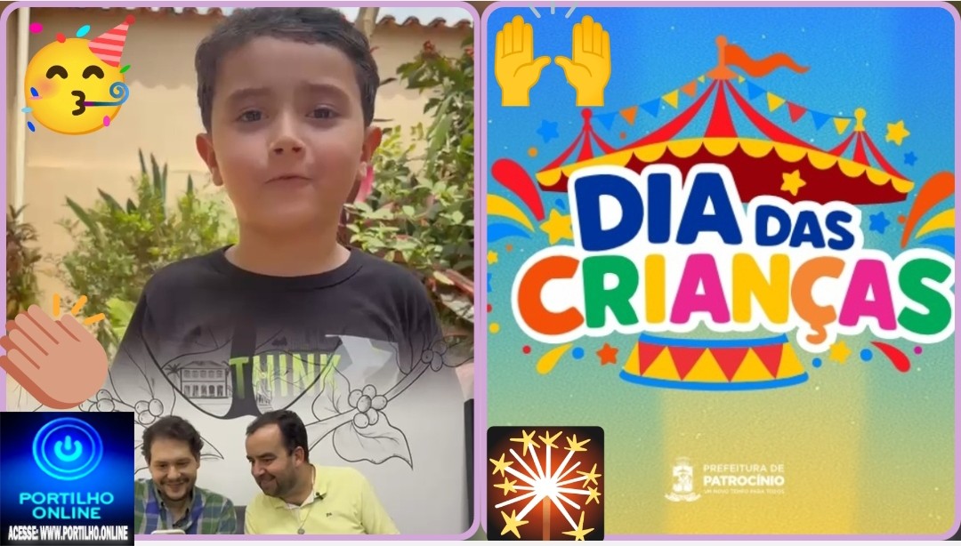 👉🏻🎉🙌🏻🤙🏻👏🏻 PREFEITO DR. GUSTAVO BRASILEIRO CONFIRMA FESTA DO DIA DAS CRIANÇAS! 🎉🧒👧