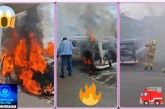 😲👨‍🚒🔥🔥🚒🚒 Kombi branca pegou fogo ❤‍🔥 🔥 quando os bombeiros chegam ela ficou da cor cinza e preto 😂🫣🚨