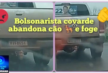 👉🏻😠🚨🫵🏻🐕‍🦺😱Portílho esse covarde dessa caminhonete abandonou o cão no trevo e ele saiu correndo atrás. Covardão.