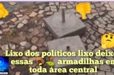 👉🏻🫵🏻⚖️🗣️🚨🤔😡👎🏻A política acabou? Mas os transtornos do resto da política está atrapalhando as calçadas da cidade