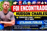 👉🚨🚓😱🚑🚒🫵🏻👍🏻👏🏻🙌🏻FOI ENCONTRADO !! 👉HUDSON CHARLES, CONHECIDO COMO “JAMAL”, DE 27 ANOS 