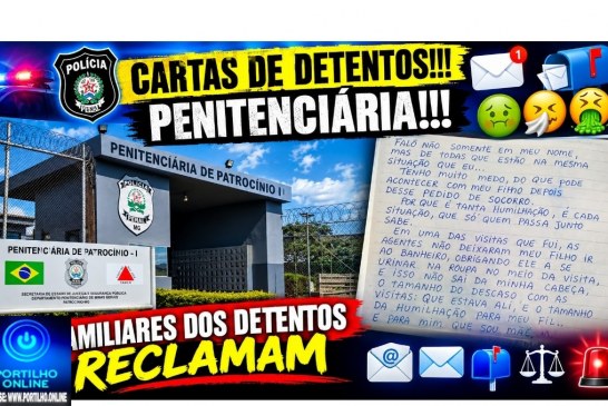 👉🚔🔎🤢🤧🤮✉📩📫⚖🚨CARTAS DE DETENTOS!!! PENITENCIARIA!!!FAMILIARES DOS DETENTOS RECLAMAM