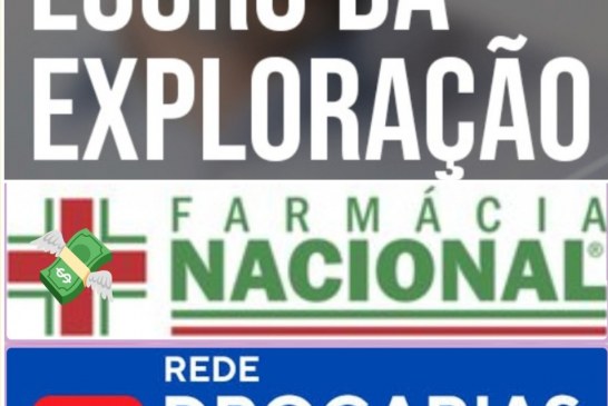  👉🏻🫵🏻😱👎🏻💉💊🩹🩺Portilho  Denuncia! As redes de farmácias Nacional e Globo está cobrando e explorando clientes💉💸🐁🐀🐭