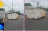 👉🏻🚧🚦 FISCALIZAÇÃO NO TRÂNSITO: CARROCERIAS DE FERRO E CONTÊINERES ABANDONADOS EM VIAS PÚBLICAS! 🚨🚔