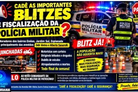 👉📢🚔🚓😱 CADÊ AS IMPORTANTES BLITZES DE FISCALIZAÇÃO DA POLÍCIA MILITAR 🤔? 🚧🚏🚨