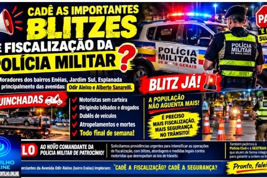 👉📢🚔🚓😱 CADÊ AS IMPORTANTES BLITZES DE FISCALIZAÇÃO DA POLÍCIA MILITAR 🤔? 🚧🚏🚨