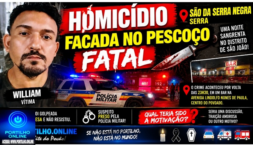 👉🏻📢😡👎🏻 Homicídio. Facada no pescoço Fatal🚨🚑🚒🚓🚔🕯⚰🗡São da Serra Negra Serra